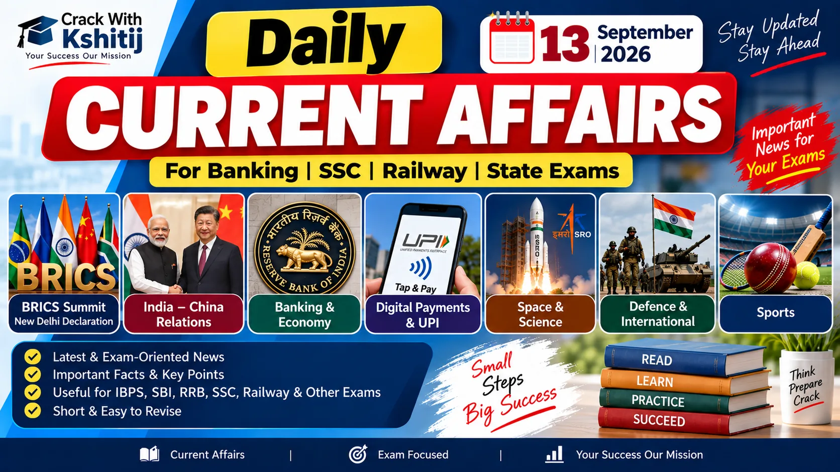 Daily Current Affairs – 13 September 2026
